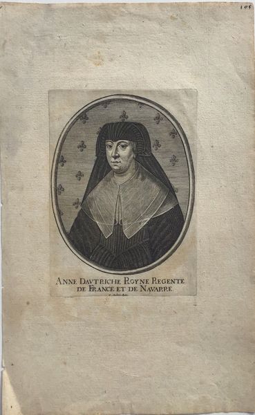 Product image Portrait d'Anne d'Autriche par Aubry.