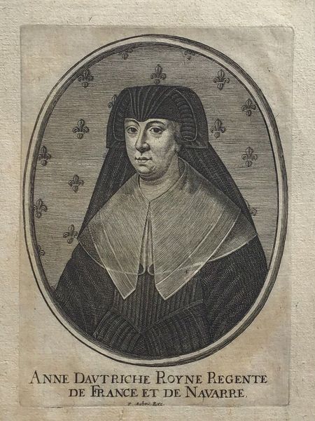 Product image Portrait d'Anne d'Autriche par Aubry.