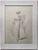 Product Portrait d'une élégante. Vers 1900. Dessin original. miniatuur