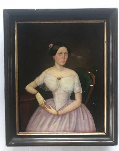 Image du produit Portrait d'une jeune femme. Bidermeier.