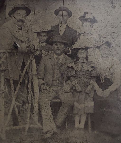 Produktbild Portrait de groupe. Ferrotype.