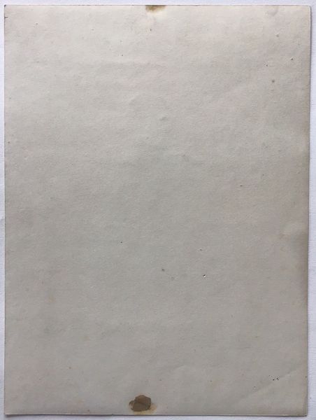 Image du produit Portrait dun notable devant un paysage de montagnes. Baumann 1848. Dessin original.
