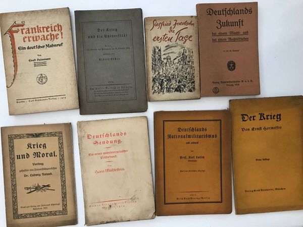 Productafbeelding Première guerre mondiale. 32 libelles, pamphlets...