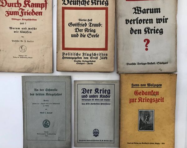 Productafbeelding Première guerre mondiale. 32 libelles, pamphlets...