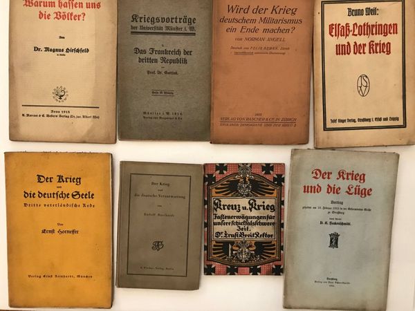 Productafbeelding Première guerre mondiale. 32 libelles, pamphlets...
