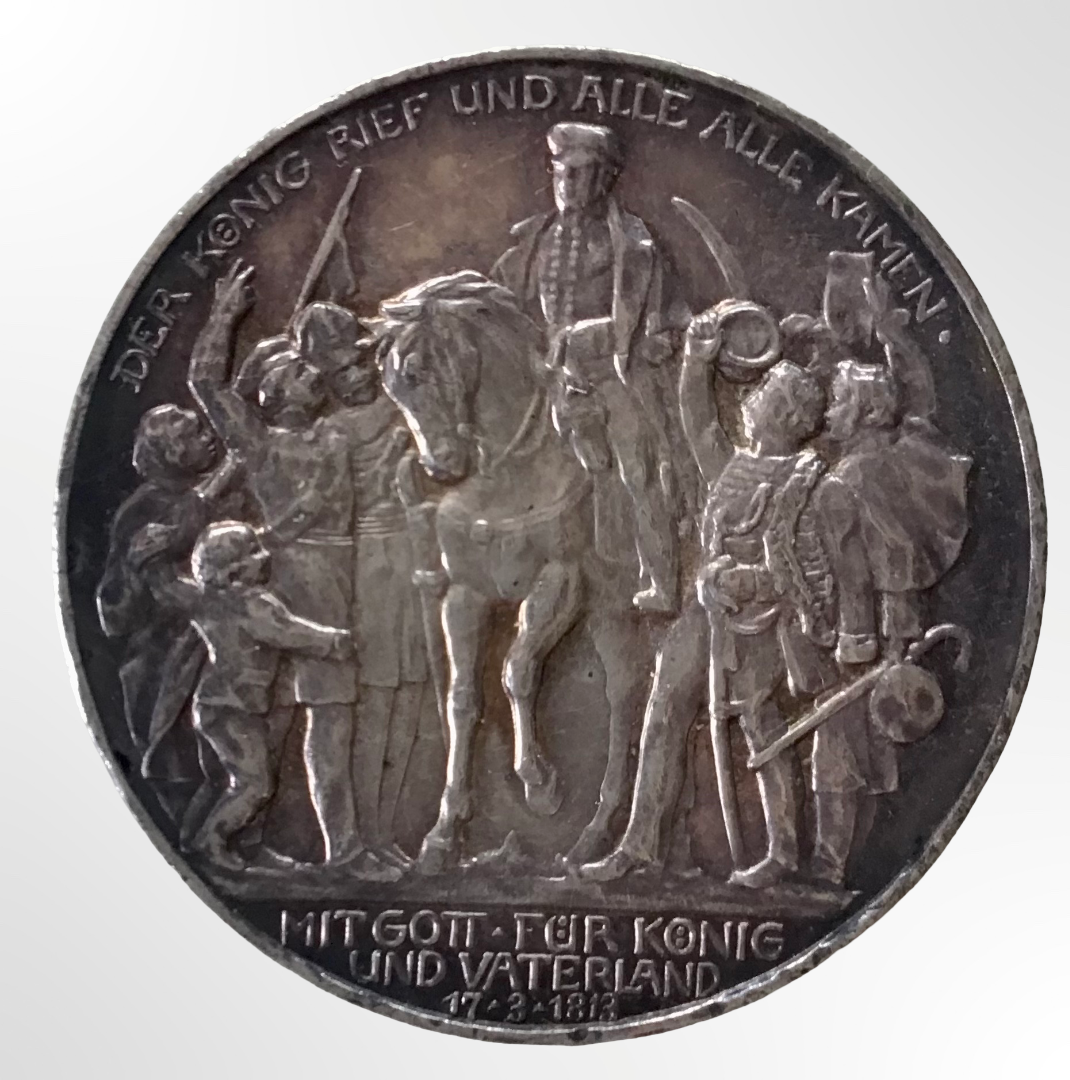 Product Prusse. 3 mark. 1913. miniatuur