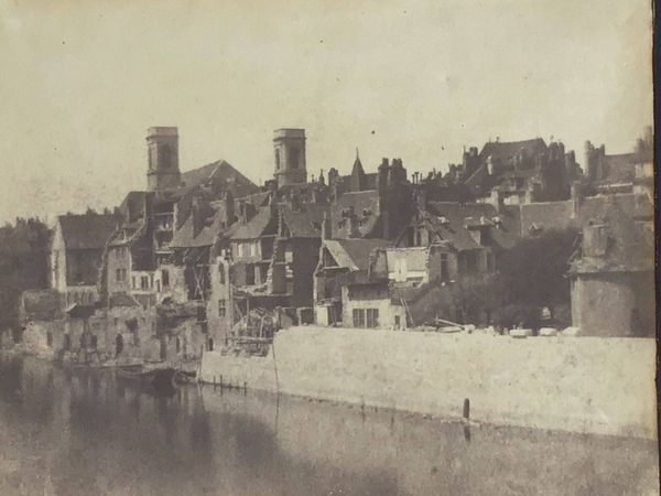 Productafbeelding Quai Battant. Besançon. Photographie primitive.