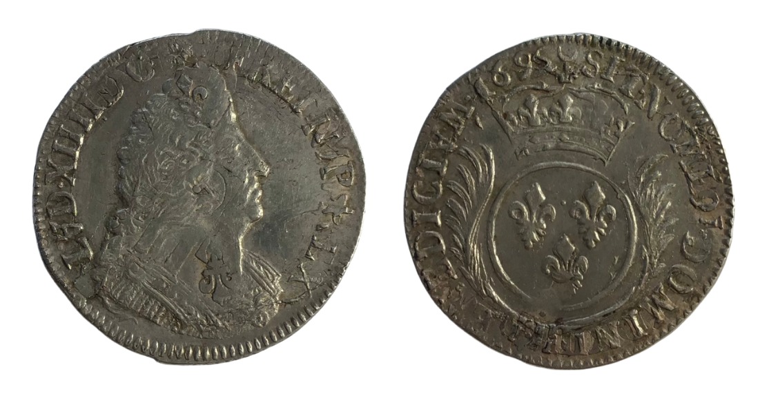Productafbeelding Quart d'écu. 1695. Réformé.