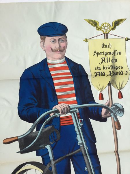 Produktbild Radfahrer. Le cycliste. Wissembourg.