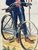 Produktminiatur Radfahrer. Le cycliste. Wissembourg.