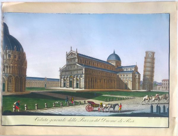 Image du produit Ranieri Grassi. Vedute generale della Piazza del Duomo di Pisa.