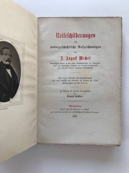 Image du produit Récits de voyage et documents d'histoire naturelle d'Auguste Michel.