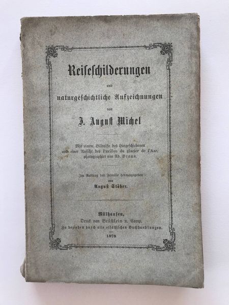 Image du produit Récits de voyage et documents d'histoire naturelle d'Auguste Michel.