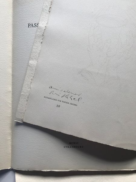 Image du produit René Hetzel. Six eaux-fortes pour la Passion selon Saint-Matthieu.