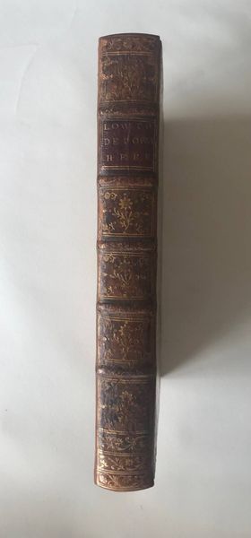 Product image Robert Lowth. Poésie sacrée des hébreux. 1753.