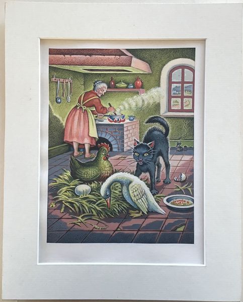 Productafbeelding Rosa Monzel. Andersen. Le Vilain petit canard.