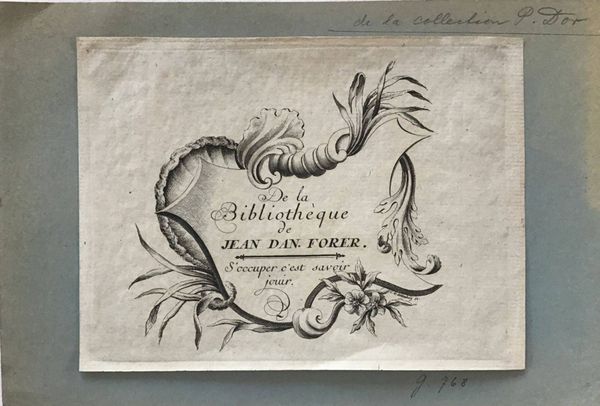 Product image S'occuper c'est savoir jouir. Ex-libris.