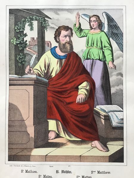 Productafbeelding Saint Mathieu. Imagerie de Wissembourg.