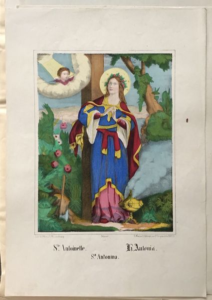 Produktbild Sainte Antoinette. Imagerie de Wissembourg.