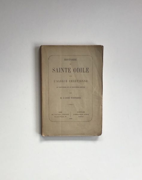 Image du produit Sainte Odile ou l'Alsace chrétienne.
