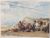 Produktminiatur Scène sur une plage d'Amérique centrale. Aquarelle. Vers 1850.