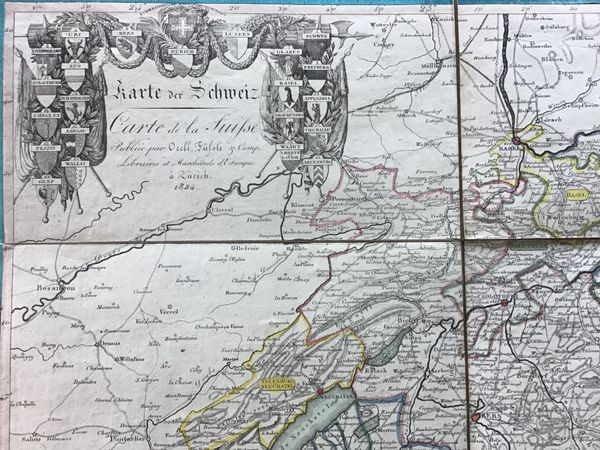 Product image Scheurmann. Carte générale de la Suisse.