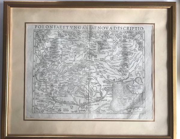 Produktbild Sebastian Münster. Polonia et Ungariae Nova Descriptio.