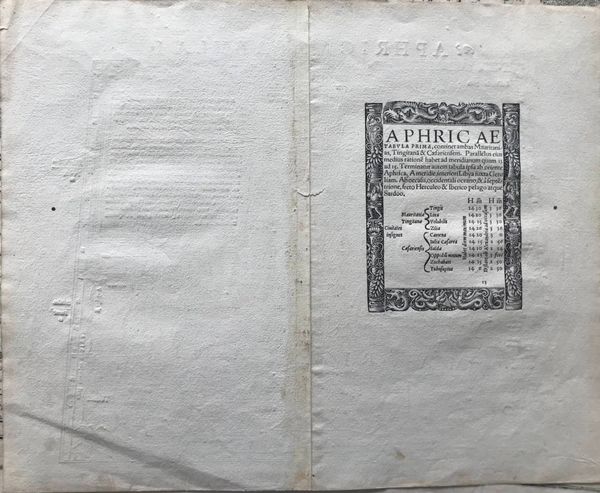 Productafbeelding Sebastien Münster. Africae tabula 1.