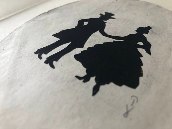 Produktbild Silhouette. Découpage. Scherrenschnitt.