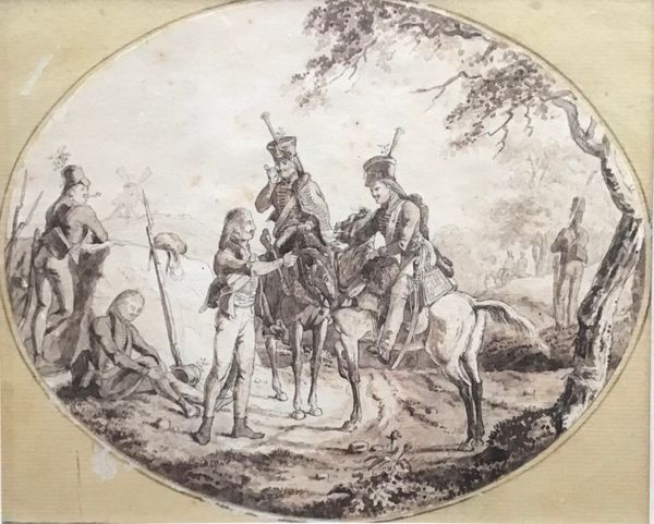 Produktbild Soldats au bivouac. Premier Empire.