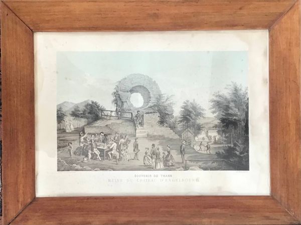 Product image Souvenir de Thann. 3 grandes lithographies de J. Gresset.