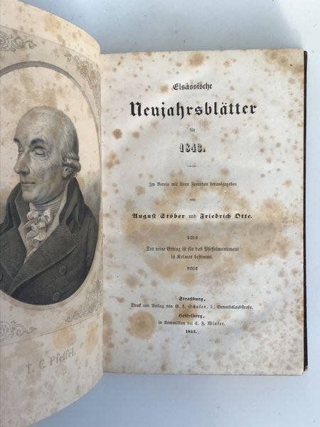 Image du produit Stöber. Otte. Elsässische Neujahrsblätter für 1843.