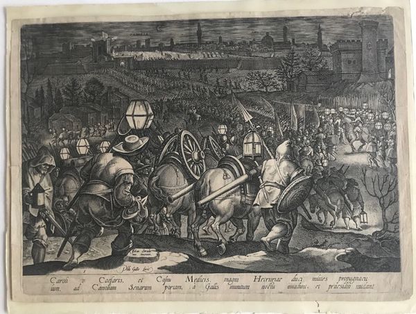 Product image Stradan. Siège de Sienne. 1555.
