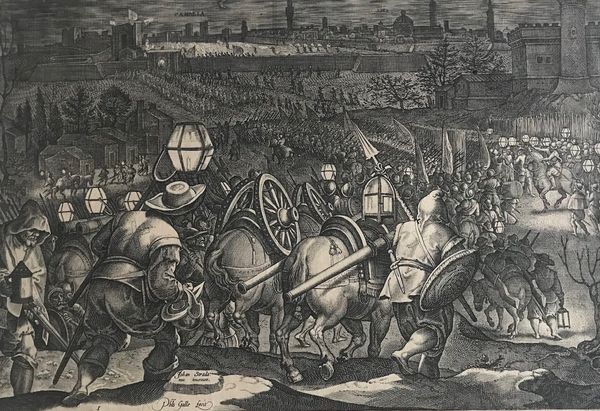 Product image Stradan. Siège de Sienne. 1555.