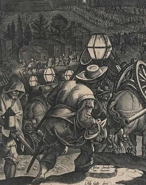 Product image Stradan. Siège de Sienne. 1555.