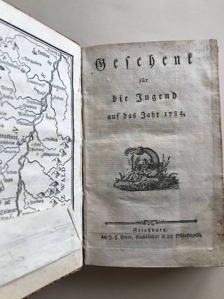 Product image Strasbourg. Almanach pour la jeunesse. 1784.