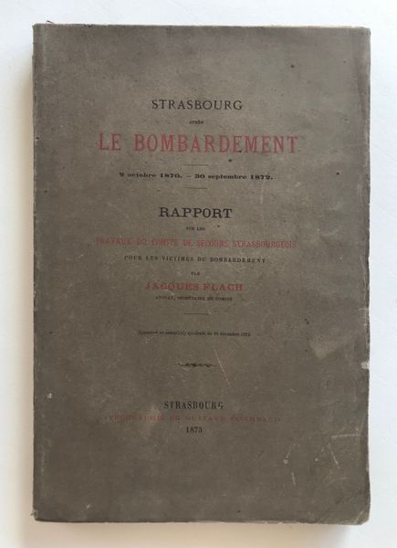 Productafbeelding Strasbourg après le bombardement