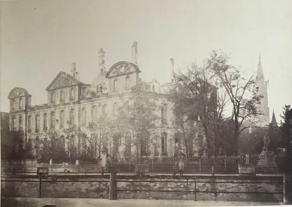 Produktbild Strasbourg. L'hôtel du Préfet bombardé. 1870.