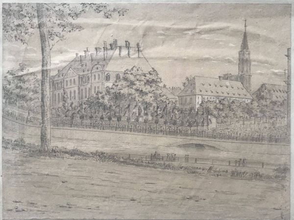Produktbild Strasbourg, la Préfecture vue des remparts.