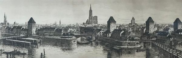 Productafbeelding Strasbourg. Panorama des ponts couverts.
