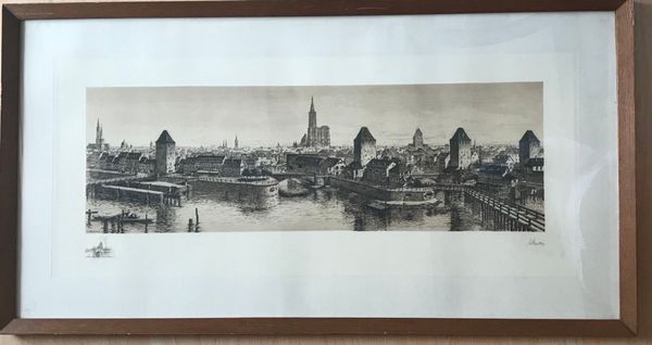 Productafbeelding Strasbourg. Panorama des ponts couverts.