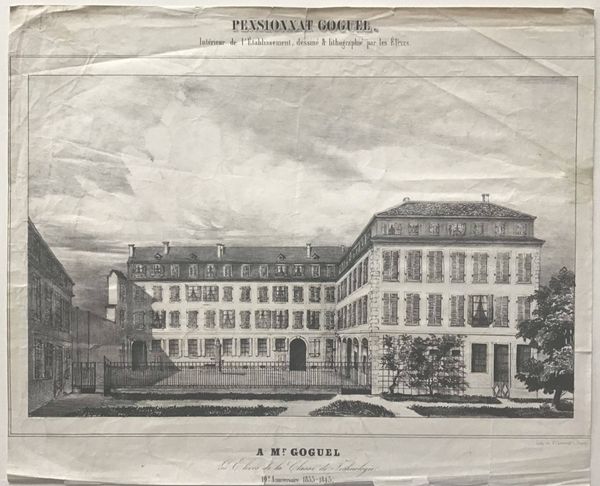 Produktbild Strasbourg. Pensionnat Goguel.