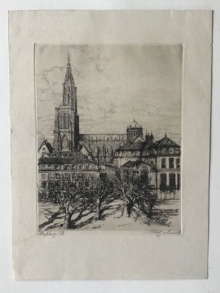 Productafbeelding Strasbourg. Place du château.