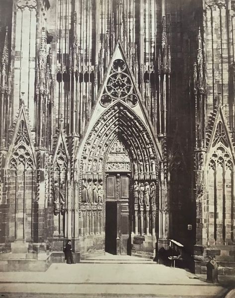 Productafbeelding Strasbourg. Portail latéral de la cathédrale.