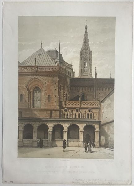 Produktbild Stroobant. Abside de la Cathédrale de Strasbourg.