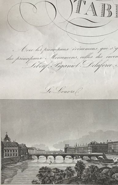 Produktbild Tableau historique et chronologique de Paris.