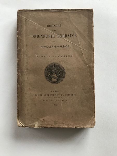 Produktbild Tanviller. Histoire de la seigneurie.