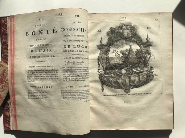 Productafbeelding Tapisseries du Roy ou sont représentez les quatre éléments, avec les devises, qui les accompagnent et leur explication