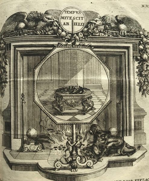 Productafbeelding Tapisseries du Roy ou sont représentez les quatre éléments, avec les devises, qui les accompagnent et leur explication