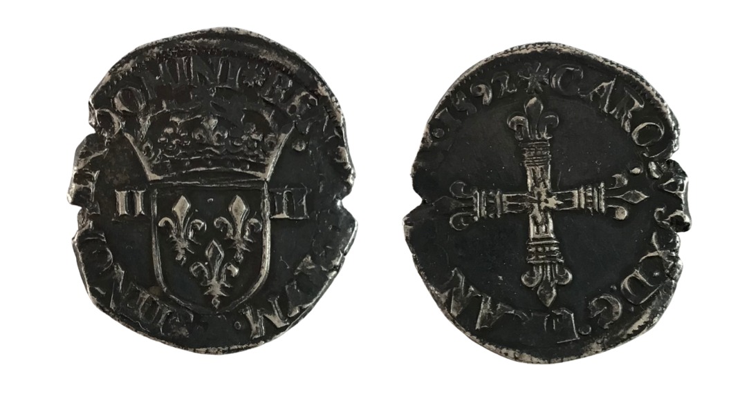Produktbild Quart d'écu. Nantes 1592.